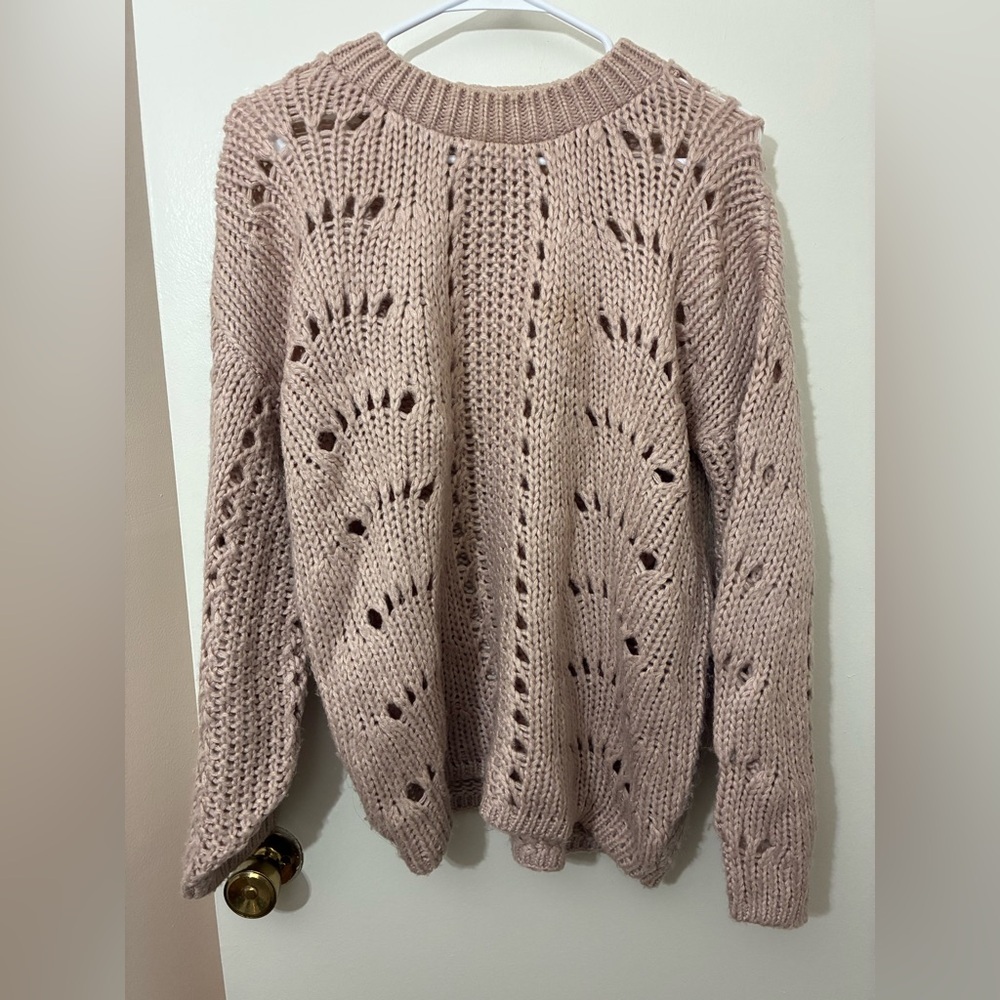 Moth Anthropology Chunky Sweater Size M